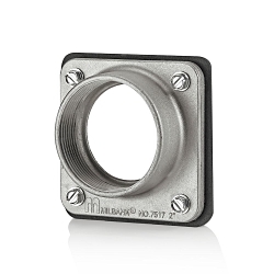 Leviton® LHB02 Conduit Hub, 2 in, For Use With Outdoor Enclosure and Meter Combination Load Center