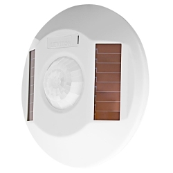 Leviton® LevNet RF™ WSC15-IRW Self-Powered Wireless Occupancy Sensor, PIR Sensor, 1500 sq-ft Coverage, 360 deg, Ceiling Mount