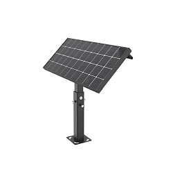 Light Efficient Design Solera™ RP-SFL-20W-40K-BK-G1 1st Generation Off-Grid Solar Floodlight, LED Lamp, 20 W Fixture