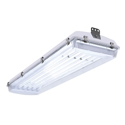 LEI FLB-RS-654-U FLB_RS Low Bay Fluorescent Fixture, (6) T5 Fluorescent Lamp, 120 to 277 VAC