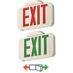 Lithonia Lighting® EXRG EL M6 Emergency Light, LED Lamp, 120 to 277 V, EXIT Legend