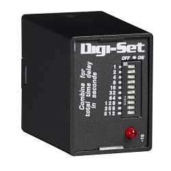 Littelfuse® TDS120ALD TDS Digital Circuitry Relay, 1 to 1023 s Setting, 120 V AC, 2 Form C DPDT Contact