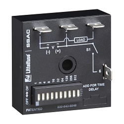 Littelfuse® SSAC® TDUBL3002A Digital Timing Circuitry Solid State Relay Timer, 0.1 to 102.3 s Setting, 1NO 1 Form A SPST Contact