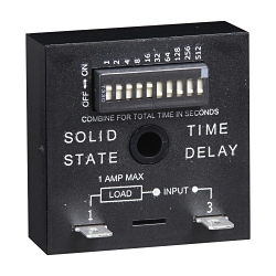 Littelfuse® SSAC® TDU3001A Digital Integrated Circuitry Solid State Relay Timer, 1 to 1023 s Setting, NO Contact