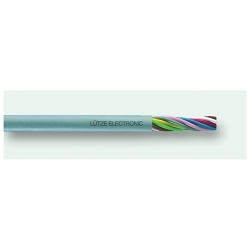 LUTZE A3031806 Unshielded Electronic Cable, 300 V, (6) 18 AWG Stranded Tinned Copper Conductor