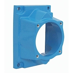 MELTRIC 592M0 Straight Angle Adapter, Blue
