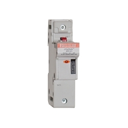 Mersen UltraSafe™ A331154 US14 Modular Fuse Holder, 750 V AC/DC, 50 A, 14 to 2 AWG Wire, 1 Poles