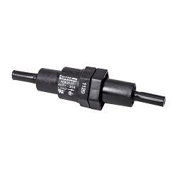 Mersen FEB-21-11 FEB Non-Breakaway Fuse Holder, 600 V AC/DC, 30 A, 4 AWG, 6 AWG Wire, 1 Poles