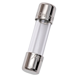 Mersen GGM2 Fast Acting Miniature Fuse, 2 A, 250 V AC, 0.2 kA, Cylindrical Body