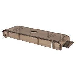 Mersen MPDBC6667 Hinged Safety Cover, For Use With MPDB Intermediate Series Open Style Power Distribution Block, Polycarbonate