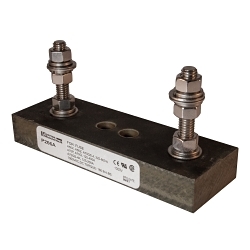 Mersen P266A Fuse Block, 1 kV AC, 400 A, 16 to 3/8 AWG Wire, 1 Pole