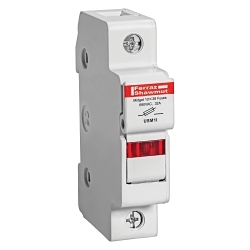 Mersen UltraSafe™ USM1I Fuse Holder, 600 V AC/DC, 30 A, 14 to 6 AWG Wire, 1 Pole