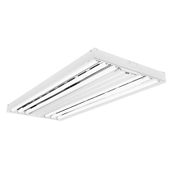 Metalux HBI454HT5-UPL-L5 HBL Industrial F-Bay High-Bay Fixture, (4) T5HO Fluorescent Lamp, 120 to 277 VAC