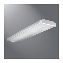 Metalux WS-2A-U WS Series Specification Grade Replacement Lens, (2) Lamps T8 Lamp, 32 W Fixture, 120/277 VAC, Baked White Enamel Housing