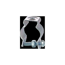 Minerallac® Minerallac Traditional® 2-1/2B 3-Hole Conduit Hanger, 1-1/4 in Conduit, 75 lb Load, Cold Rolled Steel