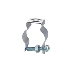 Minerallac® Minerallac Traditional® 2B 3-Hole Conduit Hanger, 1 in Conduit, 60 lb Load, Cold Rolled Steel