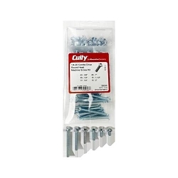 Minerallac® 39536 Machine Screw Kit, Steel, Round Head, Phillips®/Slotted Drive, 152 Pieces