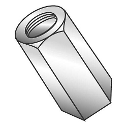 Minerallac® 59606 Hex Coupling Nut, 3/8-16, Steel, Zinc Plated