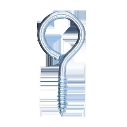 Minerallac® Cully™ 66404 Screw Eye, 2-3/16 in L, 39/64 in ID Eye, Steel