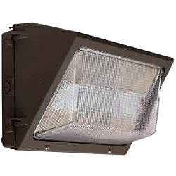 MORRIS 71425C Medium LED Classic Wallpack, LED Lamp, 60 W Fixture, 120 to 277 V AC, Polyester Powder Coated Housing