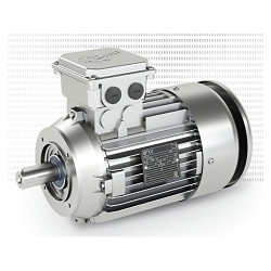 NORD Gear 32610012 4-Pole Continuous Duty Inverter Duty Standard Induction Electric Motor, IP55, TEFC Enclosure, 0.5 hp, 230/460 VAC, 60 Hz, 3 ph Phase, 56C Frame, 1720 rpm Speed, C-Face Mount