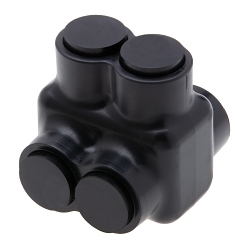 Polaris® IT-1/0 IT Series Double Sided Entry Multi-Tap Connector, 14 to 1/0 AWG Aluminum/Copper Conductor, Plastisol