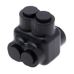 Polaris® IT-4 IT Series Double Sided Entry Multi-Tap Connector, 14 to 4 AWG Aluminum/Copper Conductor, Plastisol