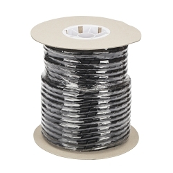 NSI SRPE-3750 Spiral Wrap, 0.393 in Dia x 100 ft L x 0.052 in THK, Polyethylene, Black