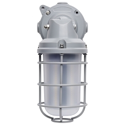 NUVO® by SATCO 65-172 Signature Adjustable Utility Style Vapor Tight Fixture, (1) Lamp, 100 to 277 V, Gray Housing