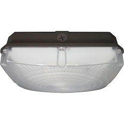 NUVO® by SATCO 65-138 LED Canopy Fixture, 120 to 277 V, Bronze Housing