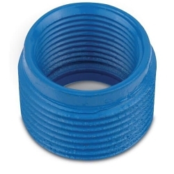 Ocal® Ocal-Blue™ RE21-G Reducing Bushing, 3/4 in Male x 1/2 in Female Trade, Iron, Urethane Coated