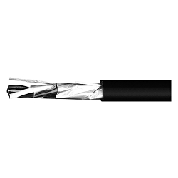 Omni Cable VNTC® A21804 Type TC-ER Shielded Tray Cable, Reel Packaging, 600 VAC, (4) 18 AWG Annealed Bare Stranded Copper Conductor