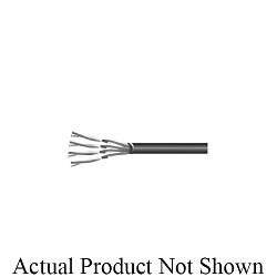 Omni Cable J262404-02 Type CMR Cat 5e Shielded Data/Voice Cable, Roll Packaging, (4 Pairs) 24 AWG Bare Solid Copper Conductor, 1000 ft L