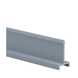 Panduit® D2H6 Solid Divider Wall, PVC, Light Gray