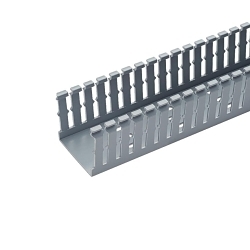 Panduit® Panduct® F1.5X3LG6 Type F Base Wiring Duct, 0.2 in Narrow Slot Slot, 1-3/4 in W x 3 in D, PVC