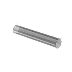 Panduit® Dry-Shrink™ HSTT12-CC Cross Linked Heat Shrink Tubing, 1/8 in ID Expanded, 0.062 in ID Recovered, 0.02 in THK Wall Recovered, 100 ft L, Polyolefin, Clear