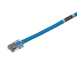Panduit® PanNet® TX5e™ UTPCH10BUY U/UTP Patch Cord, Cat 5e, 24 AWG Stranded Copper Conductor, RJ45 Modular Plug Connector, 10 ft L Cord