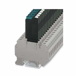 Phoenix Contact 0712152 TCP Thermal Device Circuit Breaker, 250 V AC/65 V DC, 0.5 A, DIN Rail Mount