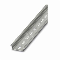 Phoenix Contact 0801733 NS35 DIN Rail, 2000 mm L x 35 mm W x 7.5 mm H, Steel