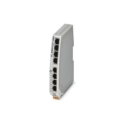 Phoenix Contact 1085256 8-Port Industrial Ethernet Switch, Ethernet Interface, RJ45 Port, 10/100 Mbps Switching