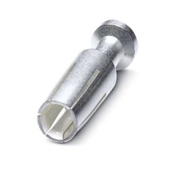 Phoenix Contact 1586183 HC-M-03 1-Socket Female Crimp Contact, 8 AWG/4 mm Dia, Copper Alloy