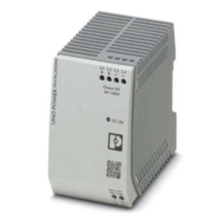 Phoenix Contact 2902993 Primary Switched Power Supply Unit, 100 to 240 V AC Input, 24 VDC Output, 100 W Power Rating, 4.2 A, DIN Rail Mount