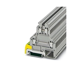 Phoenix Contact 0461018 Multi-level Terminal Block, 500 V AC, 30 A, 24 to 12 AWG Wire, DIN Rail Mount