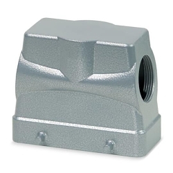 Pos-E-Kon® SH016MV B Series Double Post Hood With Gasket, Side 1 x 3/4 in NPT Entry, Standard Mount, Die Cast Aluminum