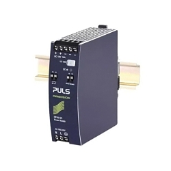 Puls CP10.121 Single Phase Power Supply, 100 to 240 VAC/110 to 150 VDC Input, 12 to 15 VDC Output, 192 W Power Rating, 12.8 to 16 A, DIN Rail Mount
