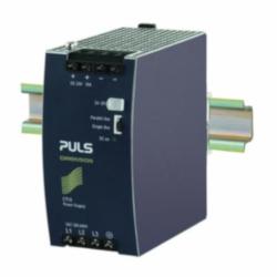 Puls CT10.241 Power Supply, 380 to 480 VAC Input, 24 to 28 VDC Output, 240 W Power Rating, 8.6 to 10 A, DIN Rail Mount