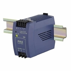 Puls ML50.102 Power Supply, 100 to 240 VAC/110 to 300 VDC Input, 12 to 15 VDC Output, 50 W Power Rating, 3.4 to 4.2 A, DIN Rail Mount
