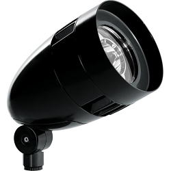 RAB HBLED26B Floodlight,) LED Lamp, 27 W Fixture, 120 to 277 VAC, Black Housing