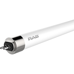 RAB Lighting T5-25-48G-850-BYP Type B Non-Dimmable LED Lamp, 25 W, G5 Lamp, T5 Linear Shape, 3500 Lumens