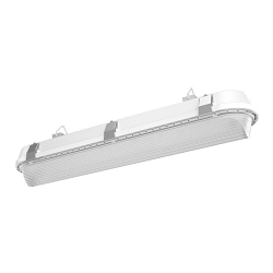 RAB Lighting SHARK2-25NW/D10 Dimmable Washdown Linear Washdown, 26 W Fixture, 120/208/240/277 VAC, White/Polyester Powder Coated Housing